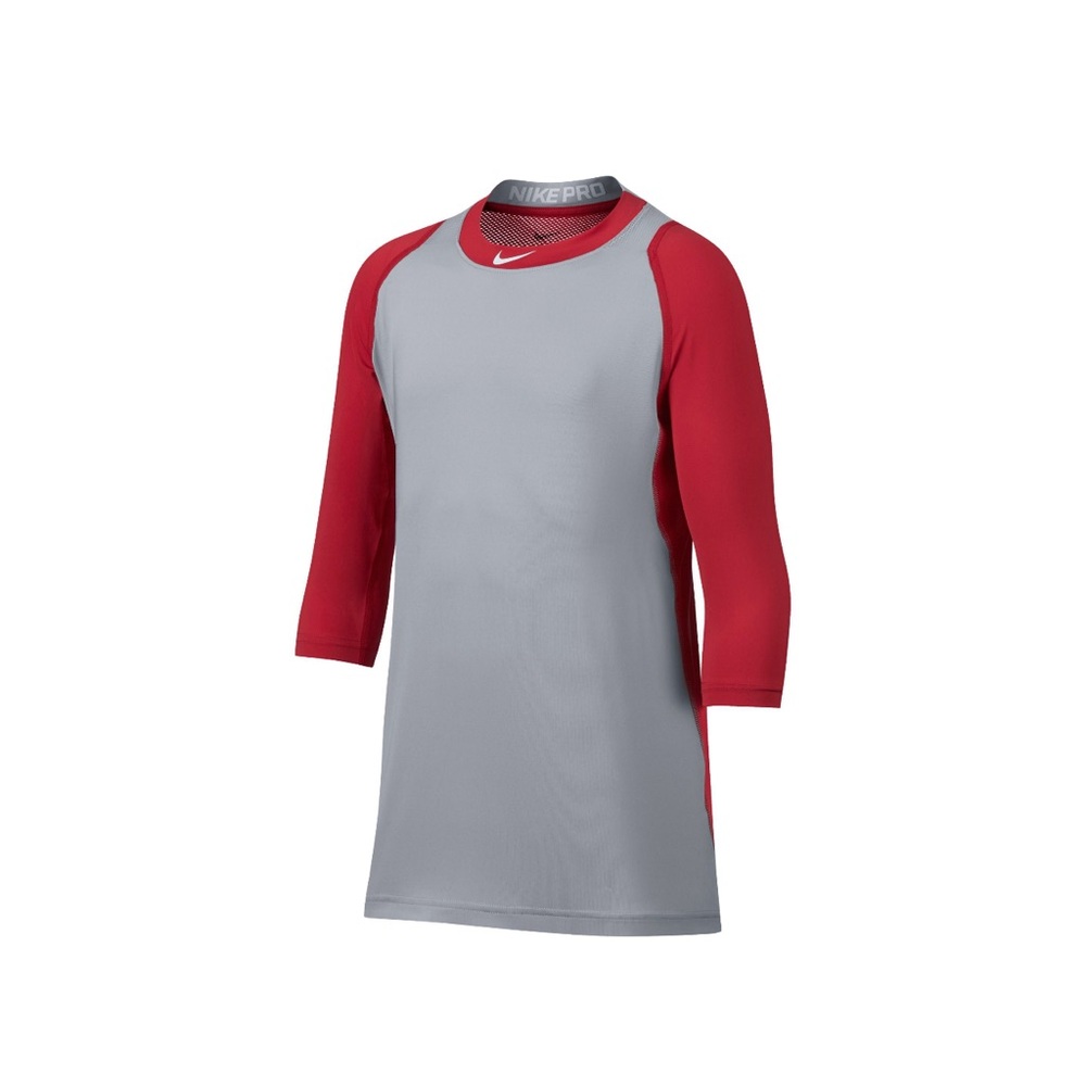 Nike Boys' Pro Cool Reglan ¾-Sleeve
Baseball Shirt